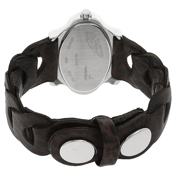 Fastrack Quartz Analog Silver Dial Leather Strap Watch for Girls - image number 3