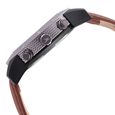 Fastrack Modular Quartz Analog Anthracite Dial Leather Strap Watch for Guys - image number 3