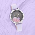 Fastrack Uptown Retreat Quartz Analog Grey Dial Leather Strap Watch for Girls - image number 0