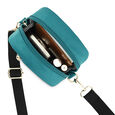 Fastrack Teal Blue Crossbody Sling Bag for Girls - image number 6