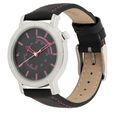 Fastrack Quartz Analog Black Dial Leather Strap Watch for Girls - image number 1