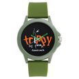 Fastrack Quartz Analog Black Dial Silicone Strap Watch for Unisex - image number 0