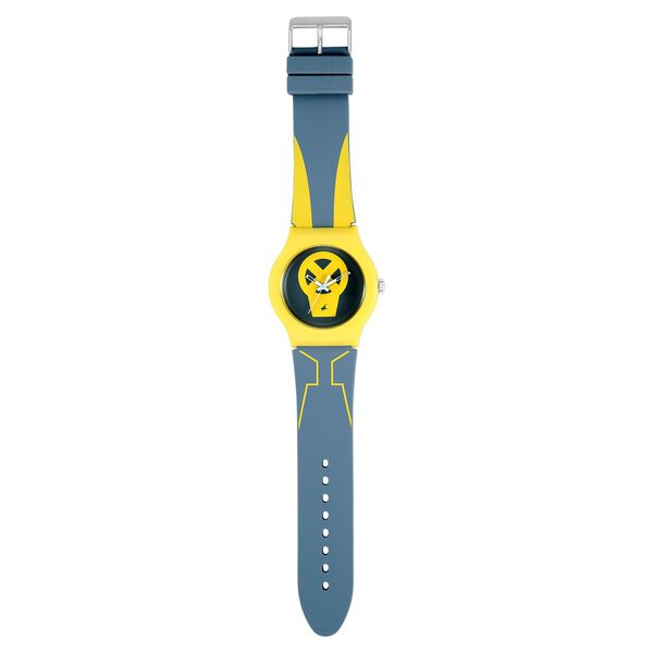 Fastrack Deadpool Quartz Analog Bicolour Dial Silicone Strap Unisex Watch - image number 4