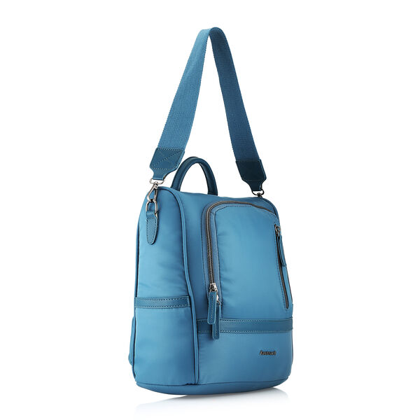 Fastrack Nylon Backpack with Detachable Belt in Blue - image number 2