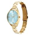 Fastrack Vyb Aurora Quartz Analog Green Dial Golden Color Metal Strap Watch For Girls - image number 3