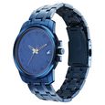 Fastrack Pulse Quartz Analog Blue Round Dial Blue Stainless Steel Strap Watch For Guys - image number 2