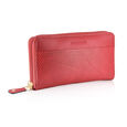 Fastrack  Red Textured Zip-around Wallet - image number 1