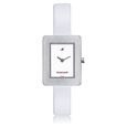 Fastrack Quartz Analog Black Dial Leather Strap Watch for Girls