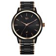 Fastrack Vyb Phantom Quartz Analog Black Dial Two Toned Metal Strap Watch For Guys - image number 1
