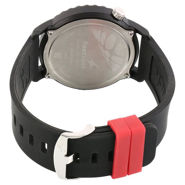 Fastrack Tees Quartz Analog Grey Dial Plastic Strap Unisex Watch - image number 3