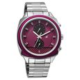 Fastrack Gelato Silver chronograph watch with Plum dial for Guys - image number 2
