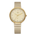 Fastrack Vyb Mirage Quartz Analog Rose Gold Dial Stainless Steel Strap Watch for Girls