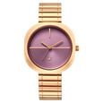Fastrack 9 to Fine Analog with Green Dial Metal Strap Watch for Girls