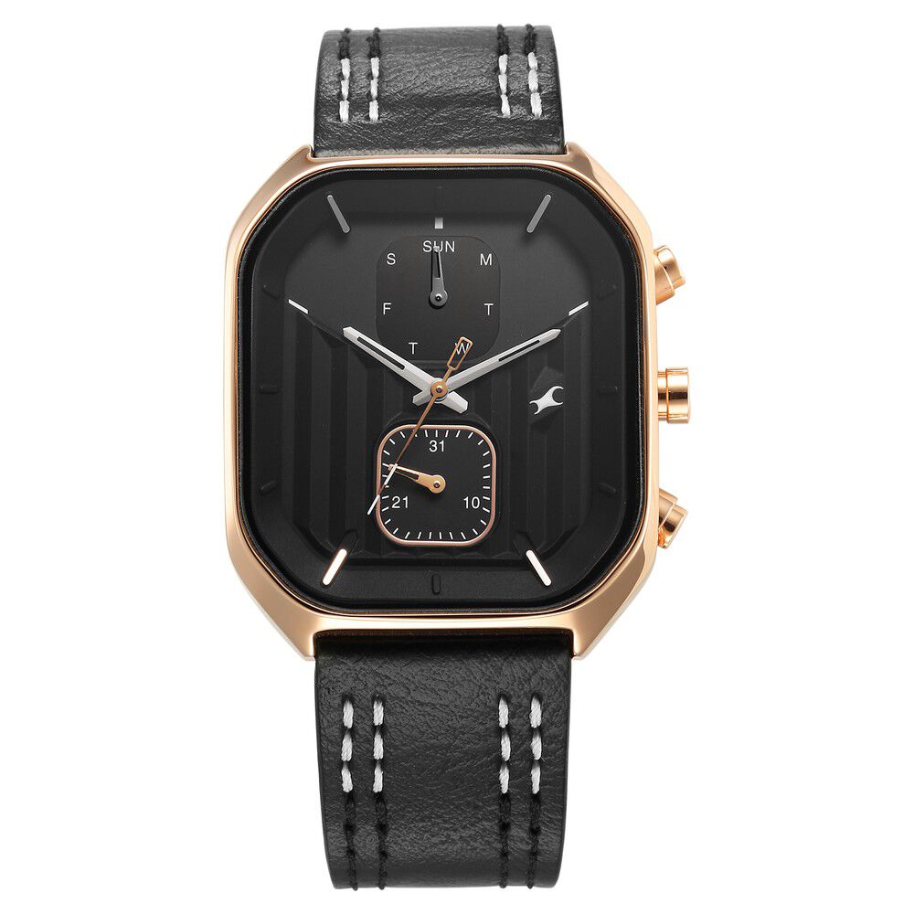 Fastrack watch leather strap sales