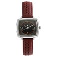 Fastrack Loopholes Quartz Analog with Date Black Dial Leather Strap Watch for Girls - image number 0