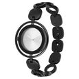 Fastrack Glitch Quartz Analog Grey Dial Metal Strap Watch for Girls - image number 2