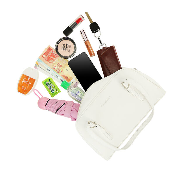 Fastrack Spacious Shoulder Bag in White - image number 6