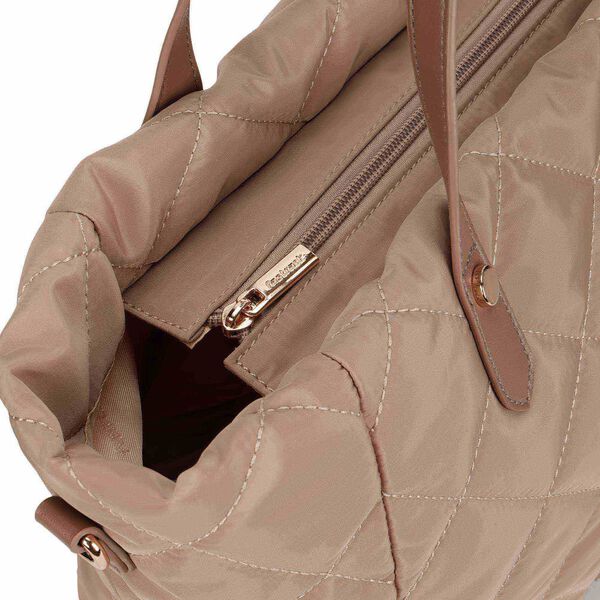Gridline beige tote - image number 7