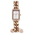 Fastrack Vyb Prodigy Quartz Analog White Dial Rose Gold Color Metal Strap Watch For Girls - image number 1