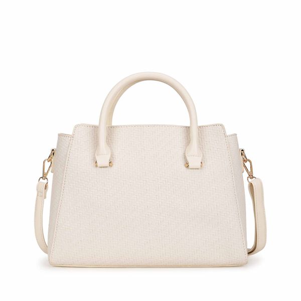 Ivory gridelle satchel - image number 4