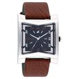 Fastrack Quartz Analog Black Dial Stainless Steel Strap Watch for Guys
