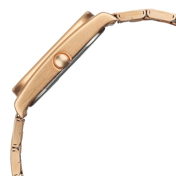 Fastrack Gelato rosegold analog bracelet watch with Caramel dial for Girls - image number 5