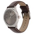 Fastrack Bare Basics Quartz Analog Brown Dial Leather Strap Watch for Guys - image number 2