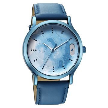 Fastrack Urban Camo Blue Dial Watch for Guys