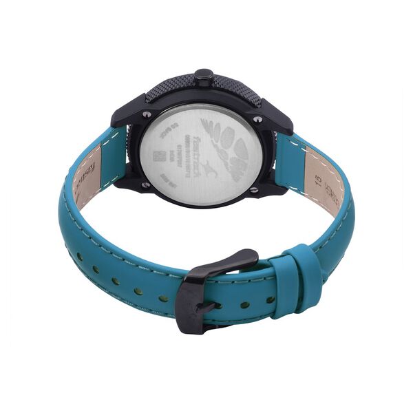 Fastrack Modular Quartz Analog Anthracite Dial Leather Strap Watch for Girls - image number 4