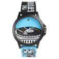 Fastrack Wicked Lines Quartz Analog Red Dial Silicone Strap Unisex Watch