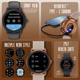 Fastrack Sleek Smartwatch 1.32" inch AMOLED Display, Sleek Design, Functional Crown, QR Hub, Multiple Menu Styles - image number 5