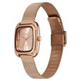 Vyb Minimalist By Fastrack Quartz Analog Pink Dial Metal Strap Watch For Girls - image number 3