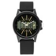 Fastrack Fastfit Quartz Analog Black Dial Black Colour Silicone Strap Unisex Watch - image number 1