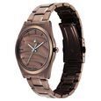 Fastrack Gelato Brown metal strap watch with Chocolate dial for Guys - image number 4