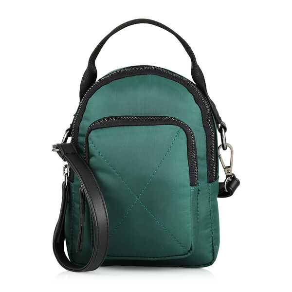 Fastrack Nylon Crossbody Sling Bag in Green - image number 1