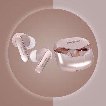 Reflex Tunes Truly Wireless Rose Gold Ear Buds with 24 Hrs battery life