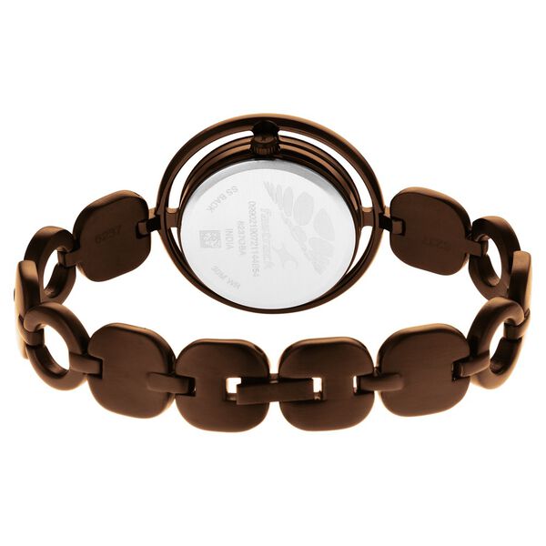 Fastrack Glitch Quartz Analog Brown Dial Metal Strap Watch for Girls - image number 4