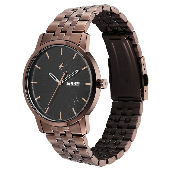 Fastrack Urban Camo Black Dial Watch for Guys - image number 2