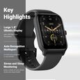 Fastrack Reflex Nitro Large 4.57 CM UltraVU Display, BT Calling, Sports Modes, Health Suite, 100+ Watchfaces - image number 2