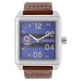 Fastrack Bare Basics Quartz Analog Beige Dial Leather Strap Watch for Guys