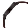 Fastrack Tees Quartz Analog Brown Dial Silicone Strap Watch for Guys - image number 3