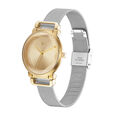 Fastrack Vyb Classique Quartz Analog Golden Dial Stainless Steel Strap Watch for Girls - image number 3