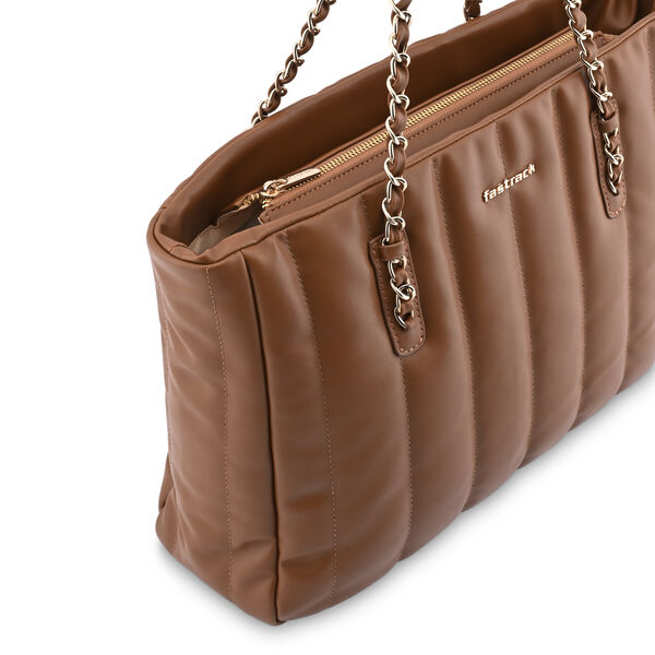 Fastrack Quillow Tote in Tan - image number 4