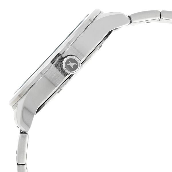 Fastrack Loopholes Quartz Analog with Date White Dial Stainless Steel Strap Watch for Guys - image number 3