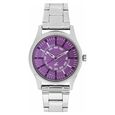 Fastrack Quartz Analog Grey Dial Leather Strap Watch for Girls