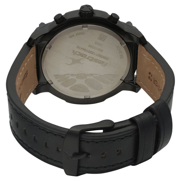 Fastrack Gamify Quartz Analog Black Dial Leather Strap Watch for Guys - image number 4