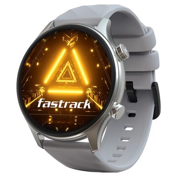 Fastrack Optimus 2 Pro 3.63 cm AMOLED, Advanced Blazing Fast UI, AOD, Metal Case, IP68, Working Crown Smartwatch