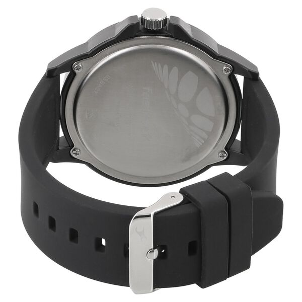 Fastrack Quartz Analog White Dial Silicone Strap Watch for Unisex - image number 3