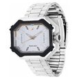Fastrack Quartz Analog Silver Dial Metal Strap Watch for Guys - image number 1