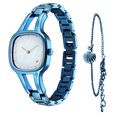 Fastrack Pulse Quartz Analog Mother Of Pearl Dial Metal Strap Watch for Girls - image number 2